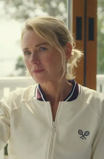 Naomi Watts The Watcher Nora Brannock White Bomber Jacket